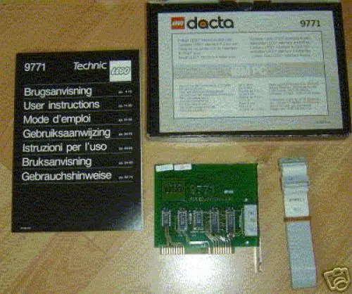 LEGO 9771 Interface Card and Cable for TC Logo - IBM compatible