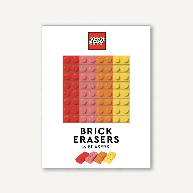 LEGO 9781797235219 Brick Erasers (Multicolor)