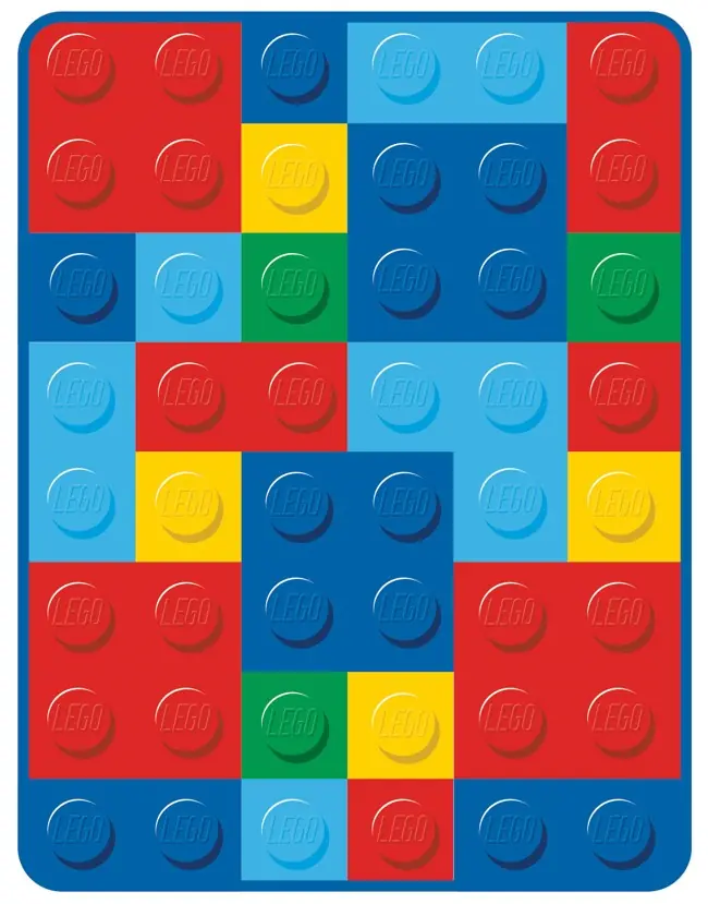 LEGO AT190P Brick Bonanza Throw