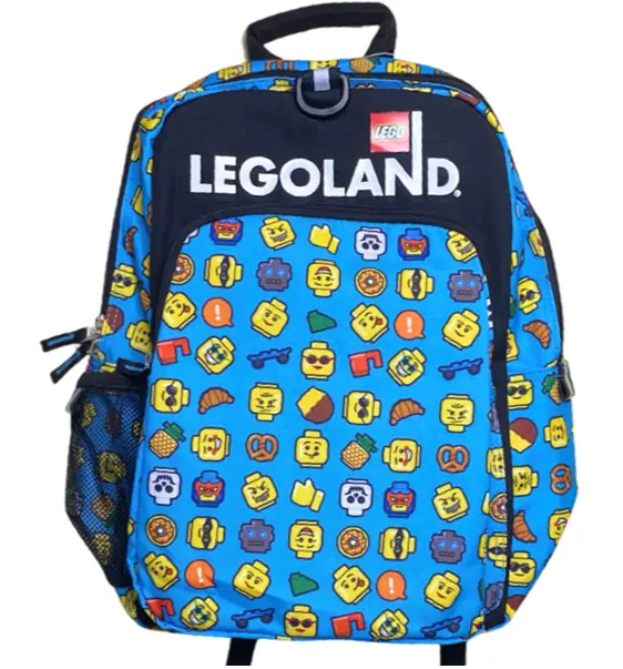 LEGO BACKPACK Minifigure Emoji Backpack (Blue)