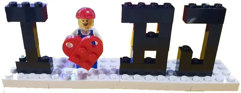 LEGO BEIJINGSTANDEE I ❤️ Beijing Standee