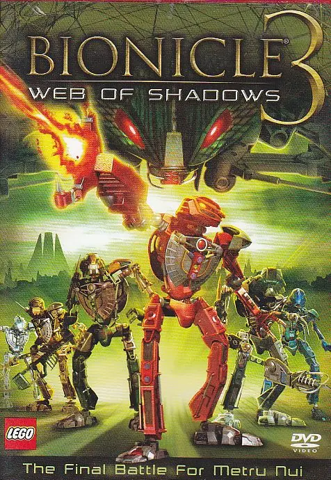 LEGO BIONICLEDVD3 Bionicle 3: Web of Shadows (DVD)