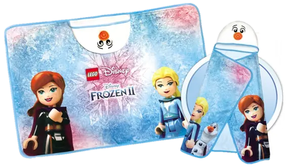 LEGO BLANKET Frozen Hooded Blanket