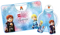 LEGO BLANKET Frozen Hooded Blanket