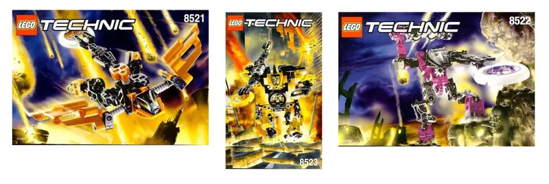 LEGO C8521 Dynamo (8521 + 8522 + 8523)