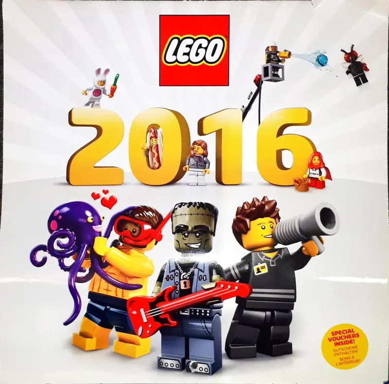 LEGO CALENDAR 2016 Wall Calendar (Europe)