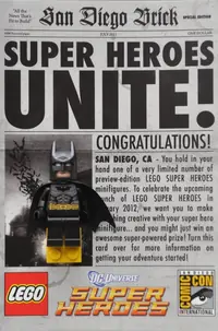 LEGO COMCON014 Super Heroes Unite - Batman - San Diego Comic-Con 2011 Exclusive
