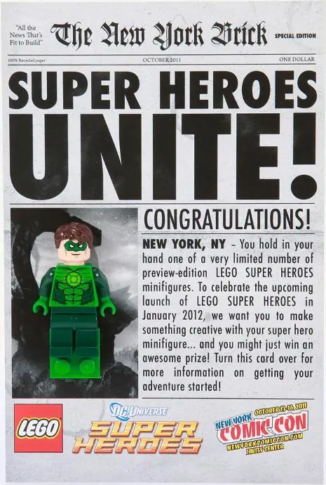 LEGO COMCON016 Green Lantern (New York Comic-Con Version)