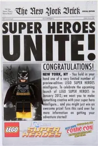 LEGO COMCON018 Super Heroes Unite - Batman - New York Comic-Con 2011 Exclusive