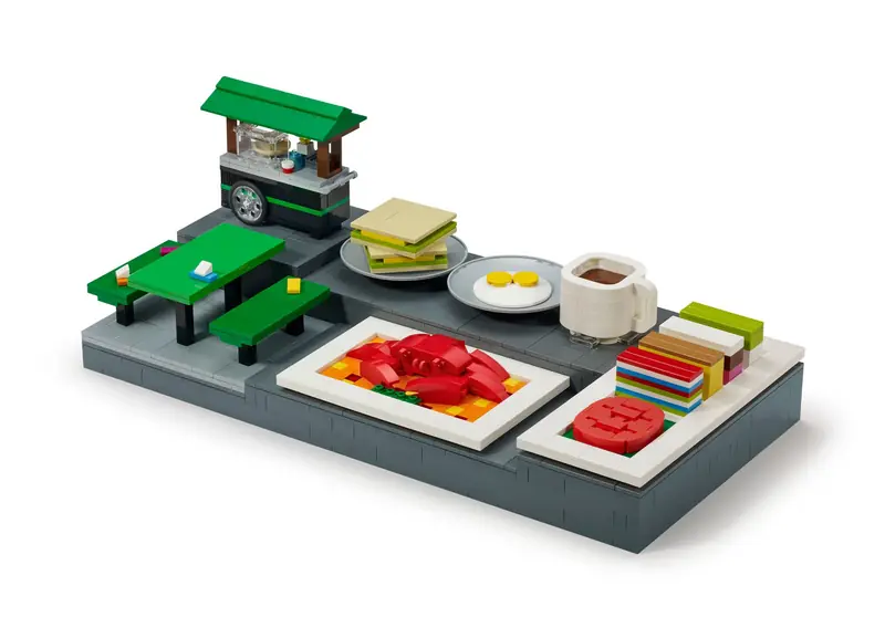 LEGO COWS6 Singapore: Display Base