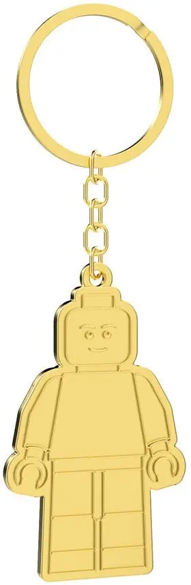 LEGO DAD Dad Gold Keychain