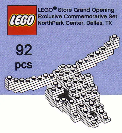 LEGO DALLAS LEGO Store Grand Opening Exclusive Set, NorthPark Center, Dallas, TX