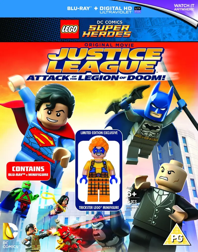 LEGO DCSHDVD2 DC Comics Super Heroes: Justice League: Attack of the Legion of Doom! (Blu-ray + Digital)