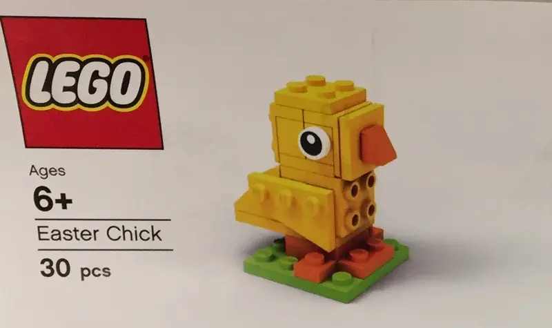 LEGO EASTERCHICK Wielkanocny kurczaczek