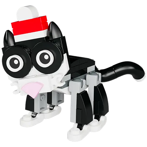 LEGO EG00152 5x Festive Cats