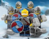 LEGO EG00162 5 x Viking Villagers Bundle
