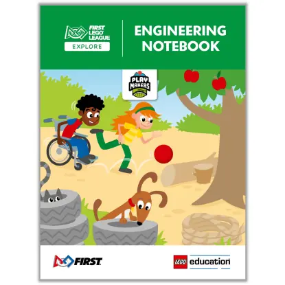 LEGO FLL2020 PLAYMAKERS Engineering Notebook (FLL Explore)