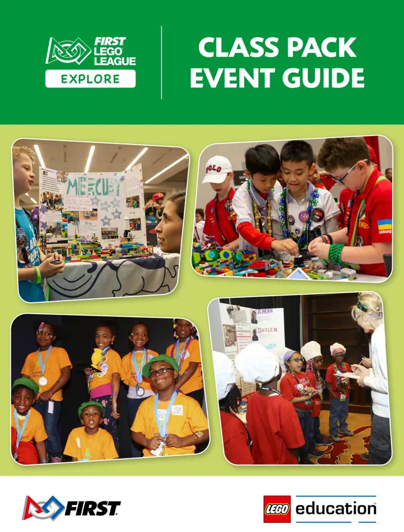 LEGO FLL2021 CARGO CONNECT Class Pack Event Guide (FLL Explore)