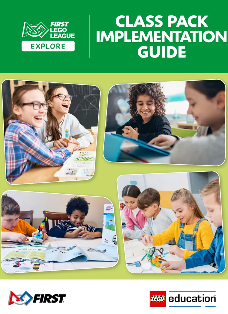 LEGO FLL2021 CARGO CONNECT Class Pack Implementation Guide (FLL Explore)