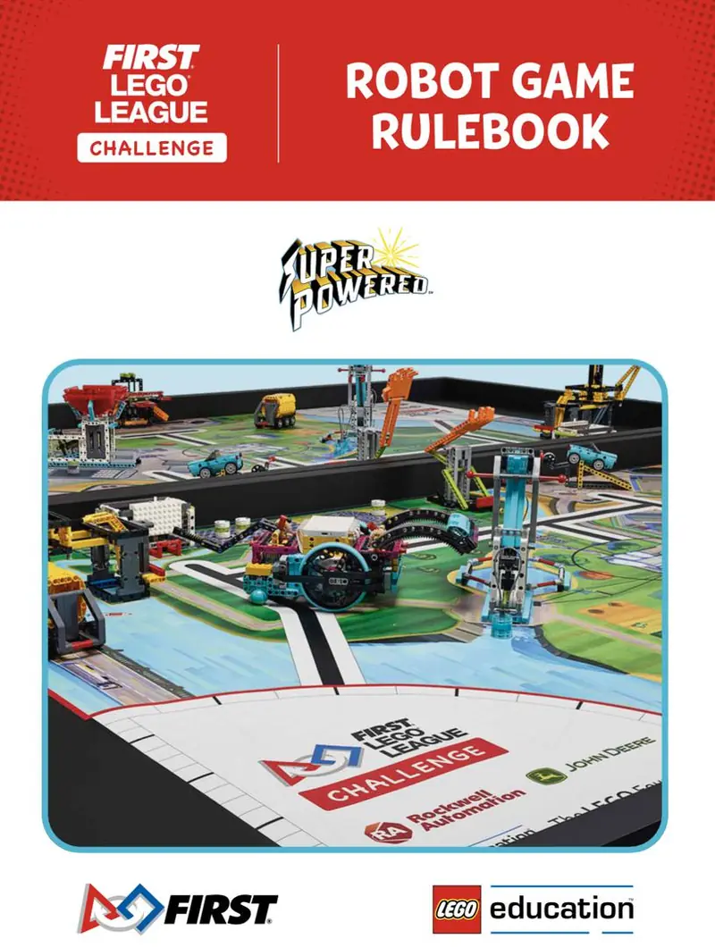 LEGO FLL2022 SUPERPOWERED Robot Game Rulebook (FLL Challenge)