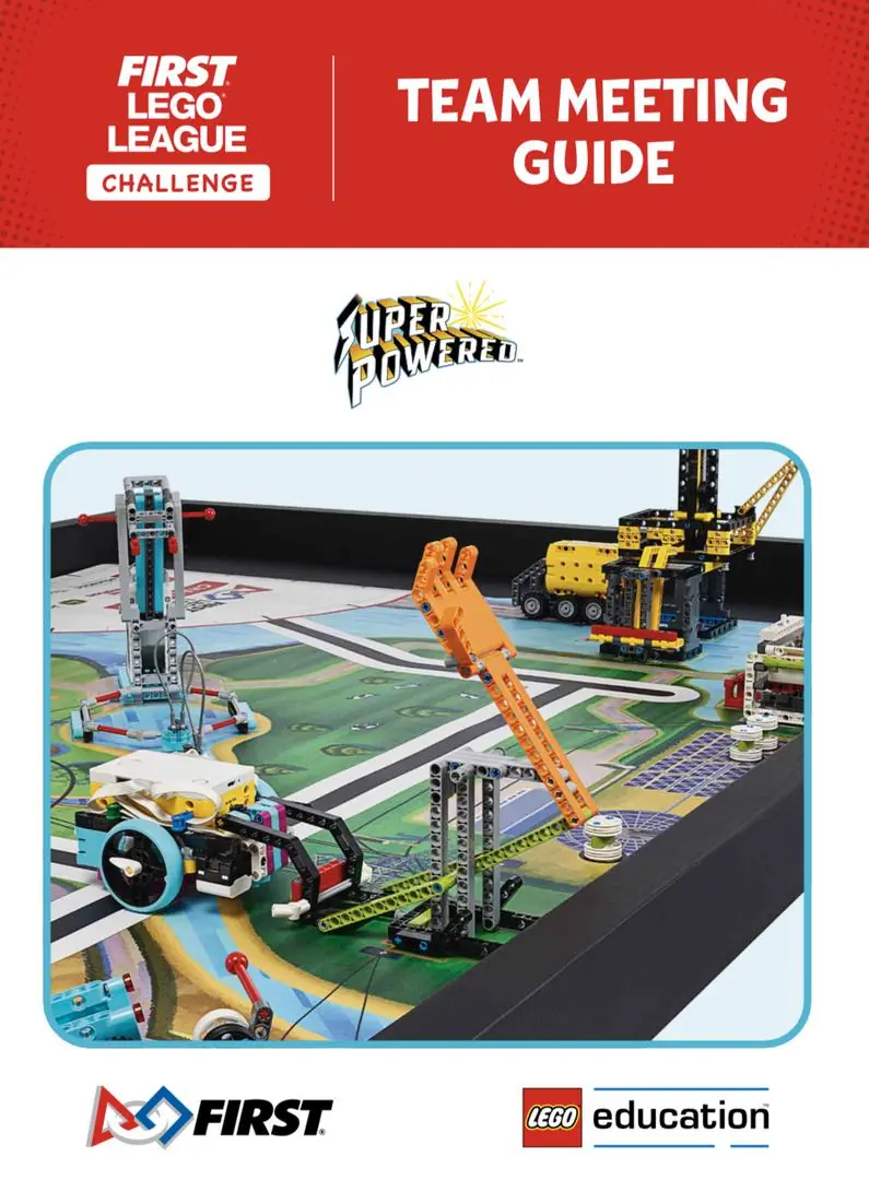 LEGO FLL2022 SUPERPOWERED Team Meeting Guide (FLL Challenge)