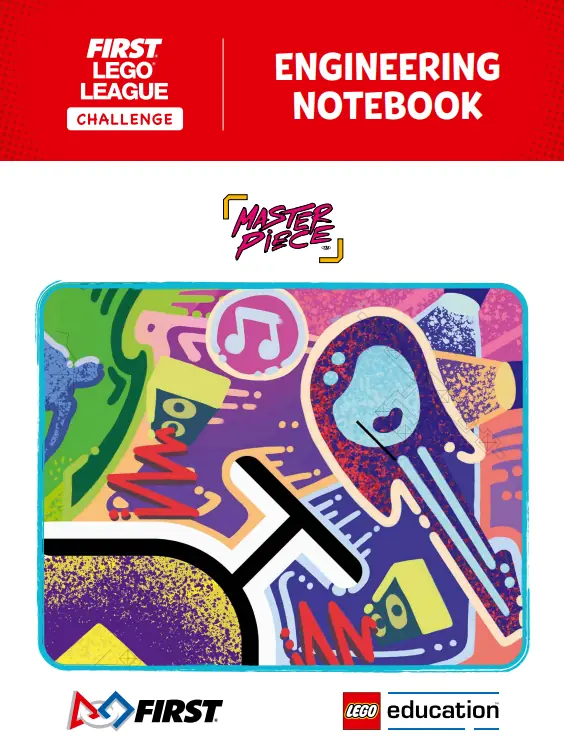 LEGO FLL2023 MASTERPIECE Engineering Notebook (FLL Challenge)