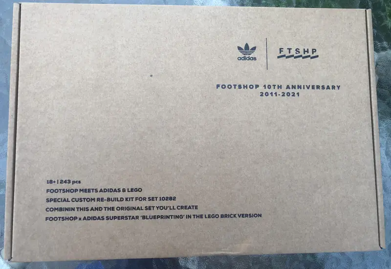 LEGO FOOTSHOP Footshop Meets Adidas & LEGO Special Custom Re-build Kit