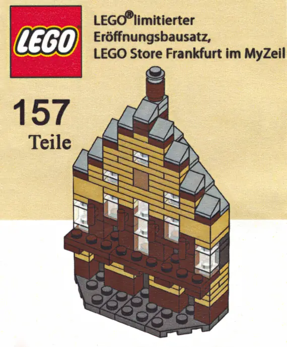 LEGO FRANKFURT LEGO Store Grand Opening Exclusive Set, MyZeil, Frankfurt, Germany