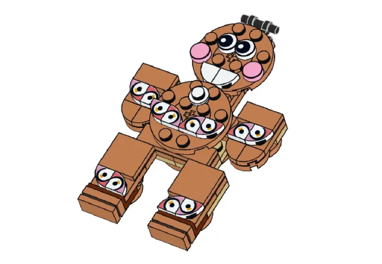 LEGO GINGERORNAMENT Gingerbread Man Ornament