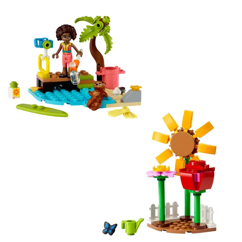 LEGO GWP Flower Garden & Beach Cleanup Bundle