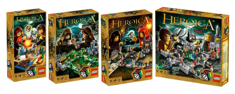 LEGO HEROICABOX Heroica Gift Box with 4 Games - Limited Edition