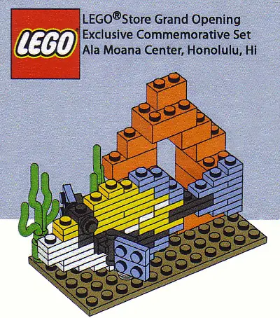 LEGO HONOLULU LEGO Store Grand Opening Exclusive Set, Ala Moana Center, Honolulu, HI