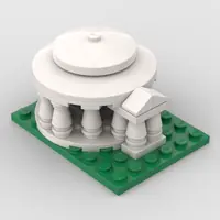 LEGO JEFFERSONMEMORIAL Jefferson Memorial