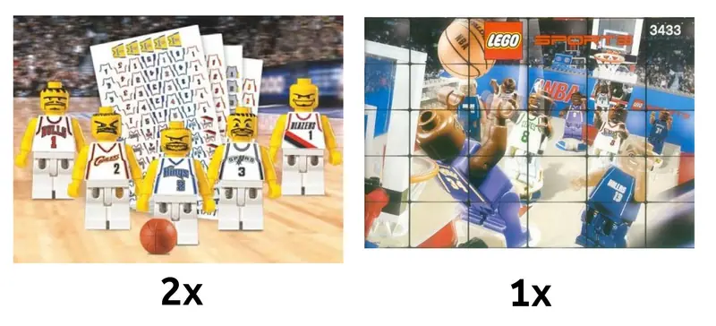 LEGO K3433 Ultimate NBA Arena Kit