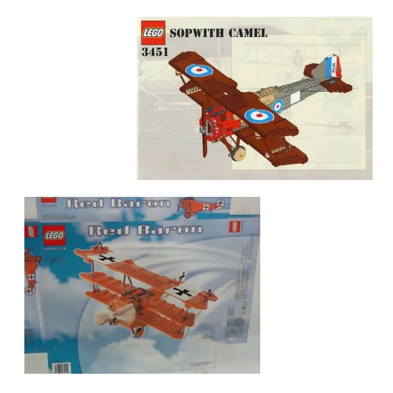 LEGO K3451 Famous Planes Kit