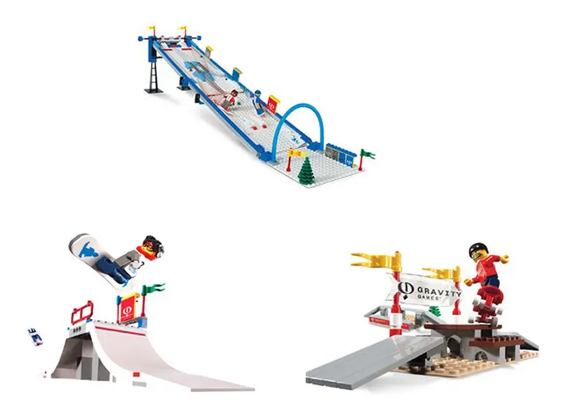 LEGO K3538 Snowboard Cross Race Kit