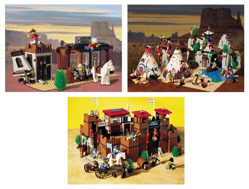 LEGO K6762 Western Kit