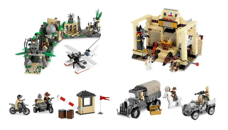 LEGO K7623 Indiana Jones Kolekcja Klasycznych Przygód