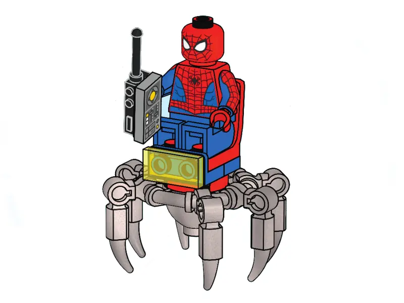 LEGO L0002283 Spider-Man with Spider-Crawler