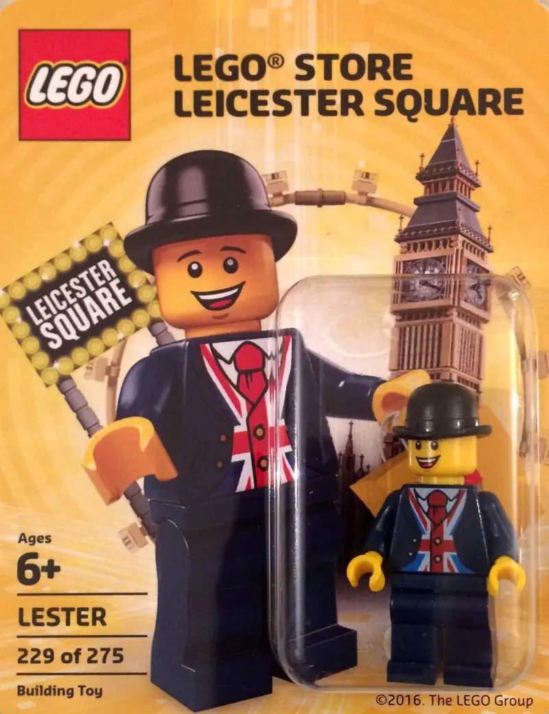 LEGO LESTER Lester (LEGO Store Leicester Square Grand Opening Version)