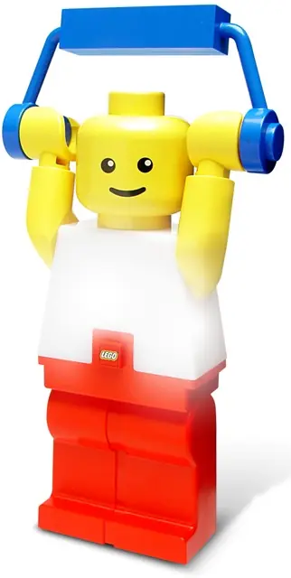 LEGO LGLLA1B Minifigure Lantern with Yellow Arms and Red Legs