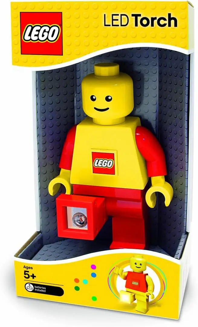 LEGO LGLTO1 Minifigure Flashlight with Yellow Torso, Red arms and Red Legs