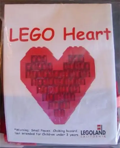 LEGO LLCA08 LEGO Heart (Legoland California)