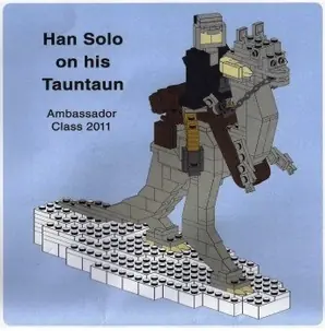 LEGO LLCA53 Han Solo on his Tauntaun