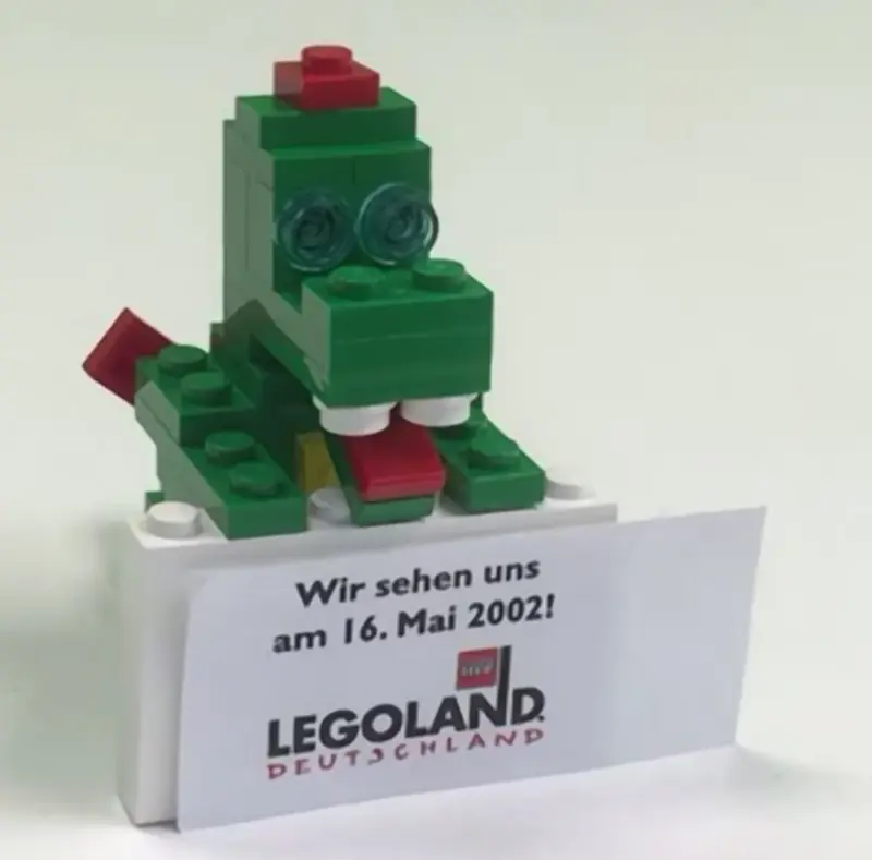 LEGO LLOLLI Dragon Sculpture, Ollie (LEGOLAND Deutschland Version)