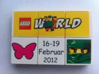 LEGO LWP05 LEGO World Denmark Puzzle Promo 2012
