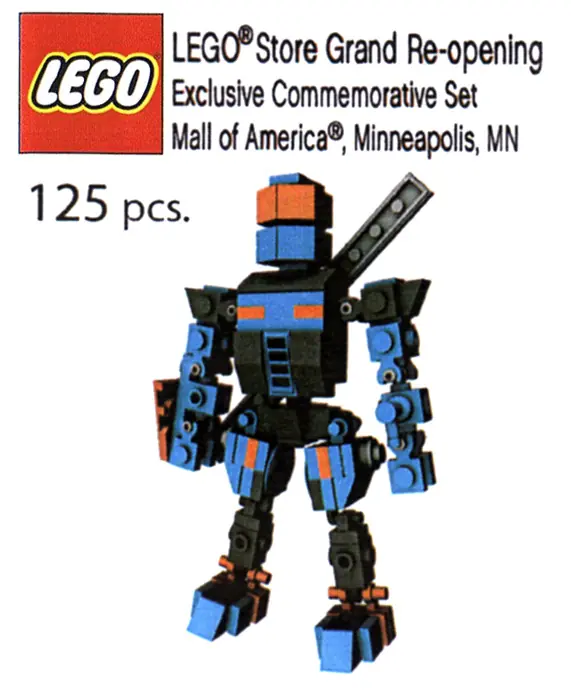 LEGO MINNEAPOLIS LEGO Store Grand Re-opening Exclusive Set, Mall of America, Bloomington, MN