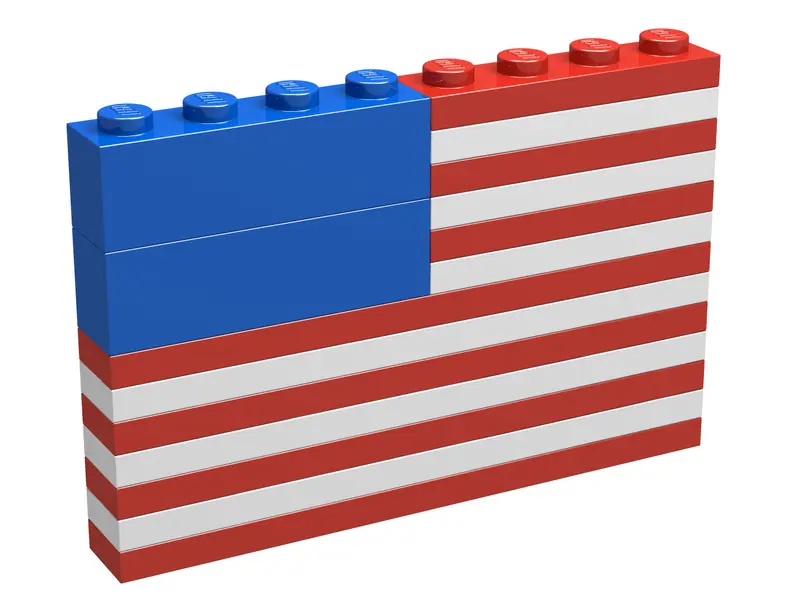 LEGO MMMB010 US Flag