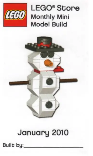 LEGO MMMB018 Snowman