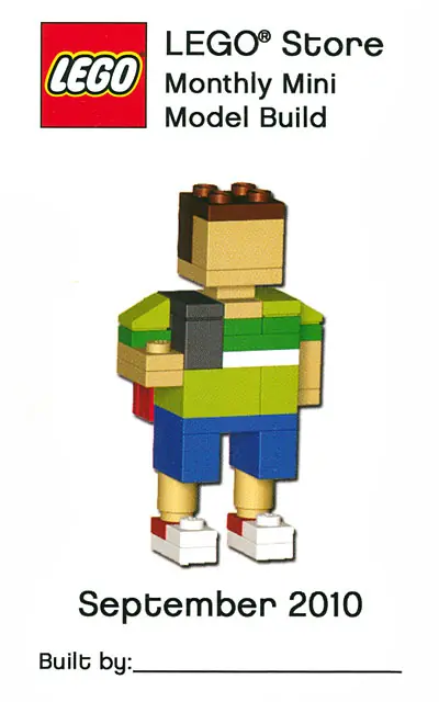 LEGO MMMB028 Boy with Backpack
